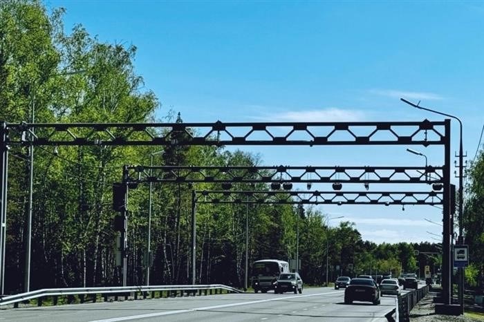 В зоне Transurals вес тяжелых транспортных средств контролируется «умной» системой