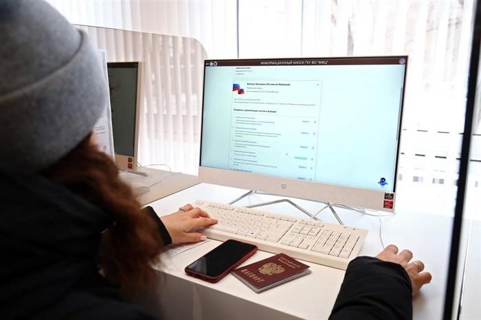 Избиратели через мобильный телефон